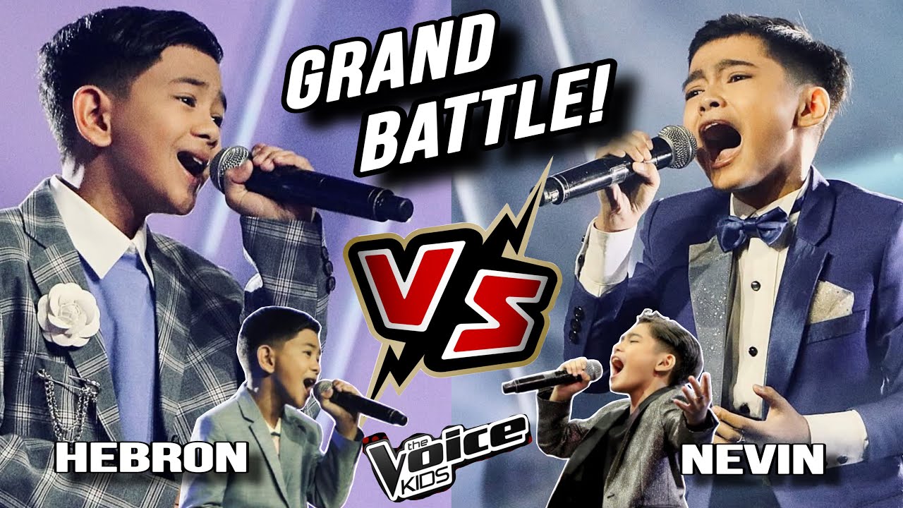 Jan Hebron Ecal vs Nevin Adam Garceniego GRAND BATTLE! | The Voice Kids 2024 | Grand Finale