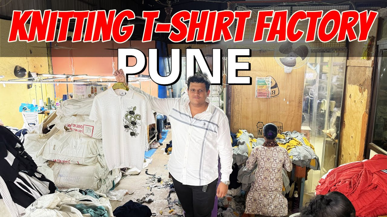 Knitting T-shirts Factory in Pune / Quality T-shirts Manufacturer / Star Cotton Pune 