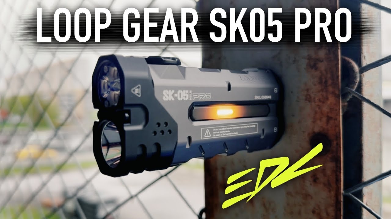 EDC ФОНАРЬ - LOOP GEAR SK05 PRO
