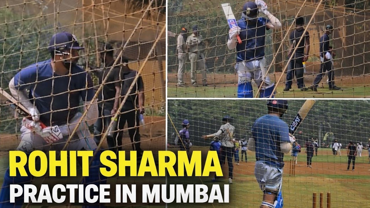 Rohit Sharma Practice Session at Mumbai&rsquo;s Shivaji Park | Mumbai Indians, IPL 2026 