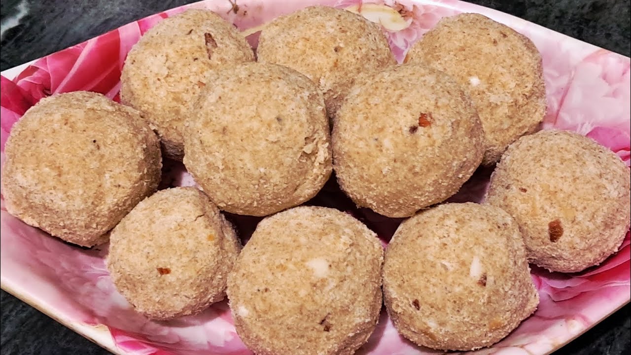 कम घी में गेहू के आटे का लड्डू खाकर बोलेंगे बहुत बढ़िया / Gehu Aate ki  Laddu
