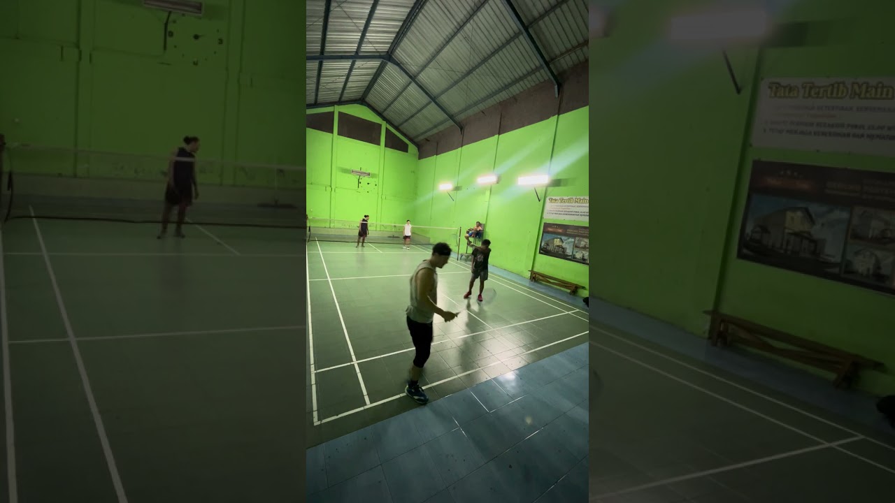 Badminton 06-03-26 sesi 4 #olahragabadminton #gedungsabugajanti #pavali #yogjakarta #bakulmenghantam