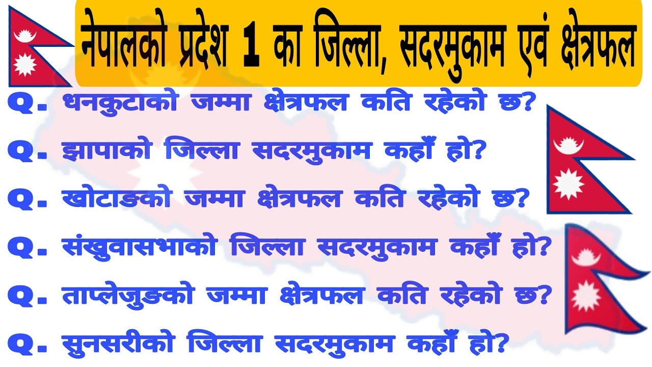 Geography of nepal | Gk questions and answers | loksewa gk | gk questions and answers in nepali