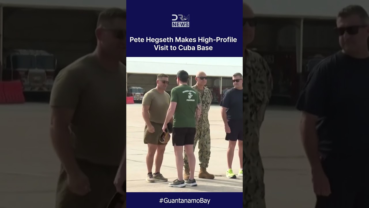 US-CUBA TENSIONS: Hegseth Arrives at Guantanamo Bay as US Pressure on Cuba Increases | AH1C