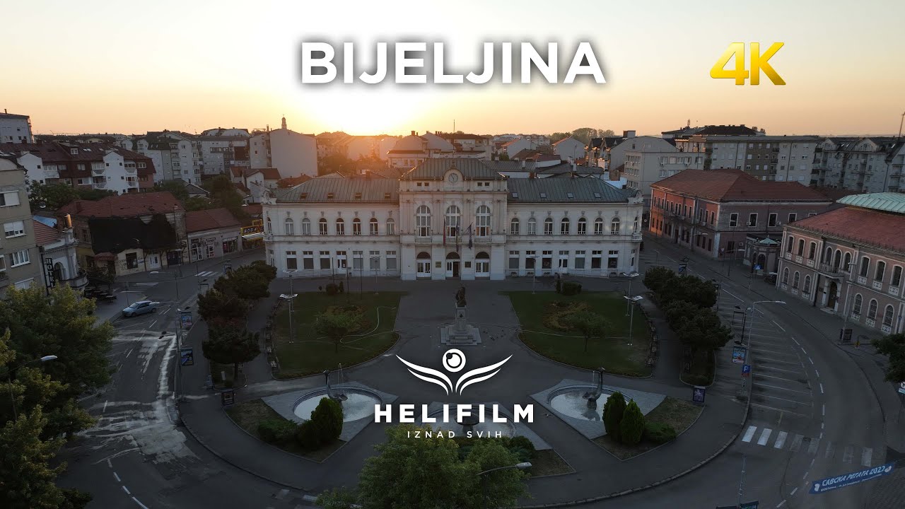 4K Welcome to Bijeljina - Official Promo Video - Ljepote Bosne i Hercegovine iz zraka - HELIFILM