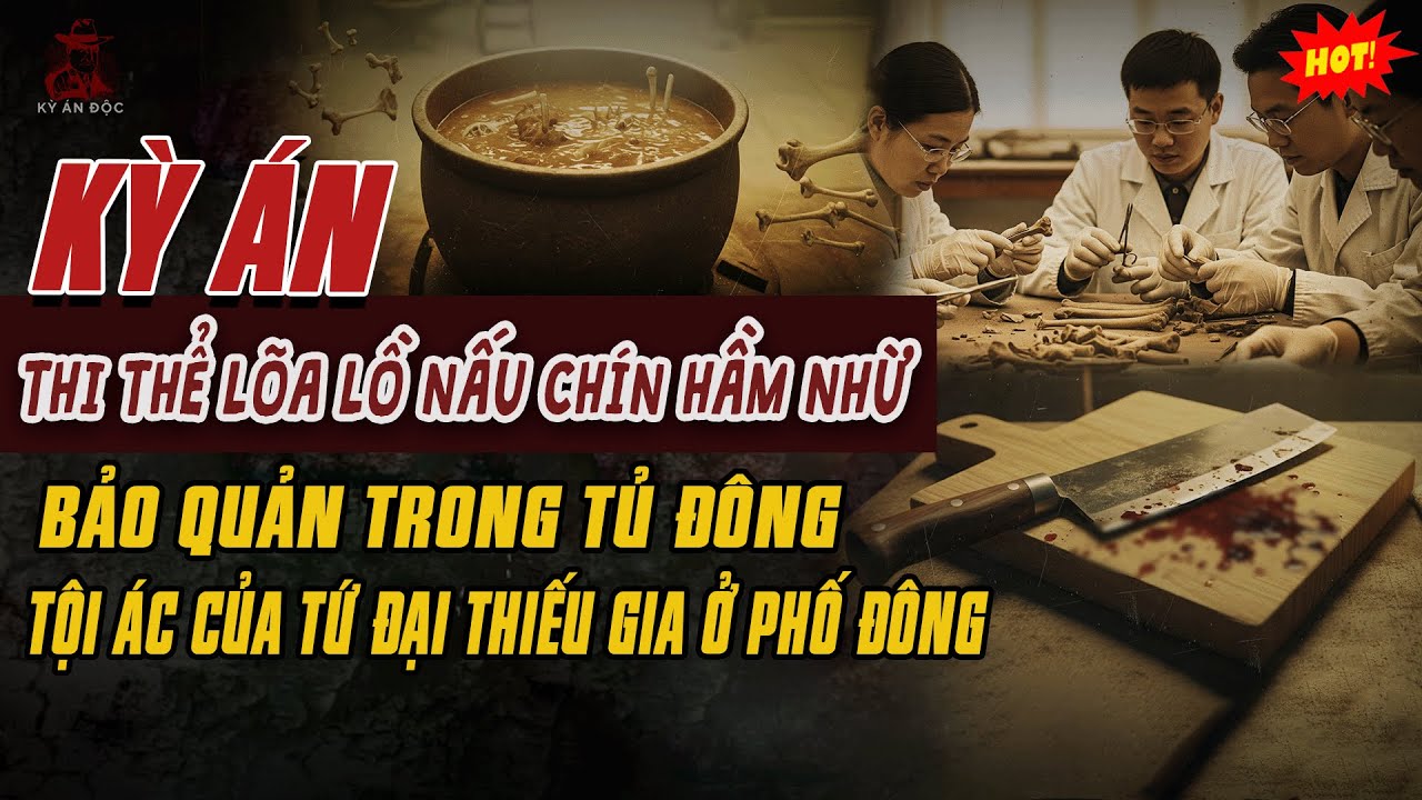 🚨Kỳ Án Trung Quốc Mới: THI THỂ LÕA LỒ HẦM NHỪ BẢO QUẢN TRONG TỦ ĐÔNG Tội Ác Của Tứ Đại Thiếu Gia