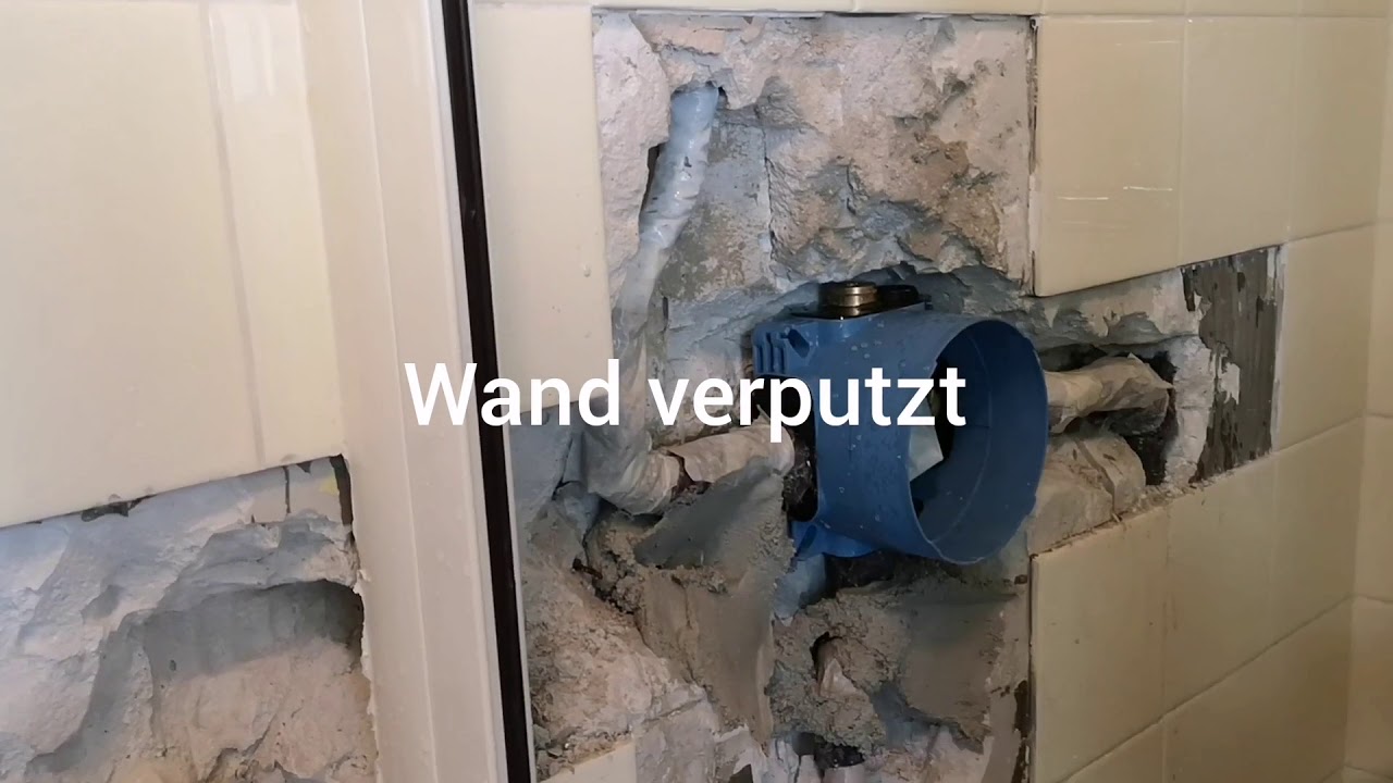 Unterputzmischer tauschen
