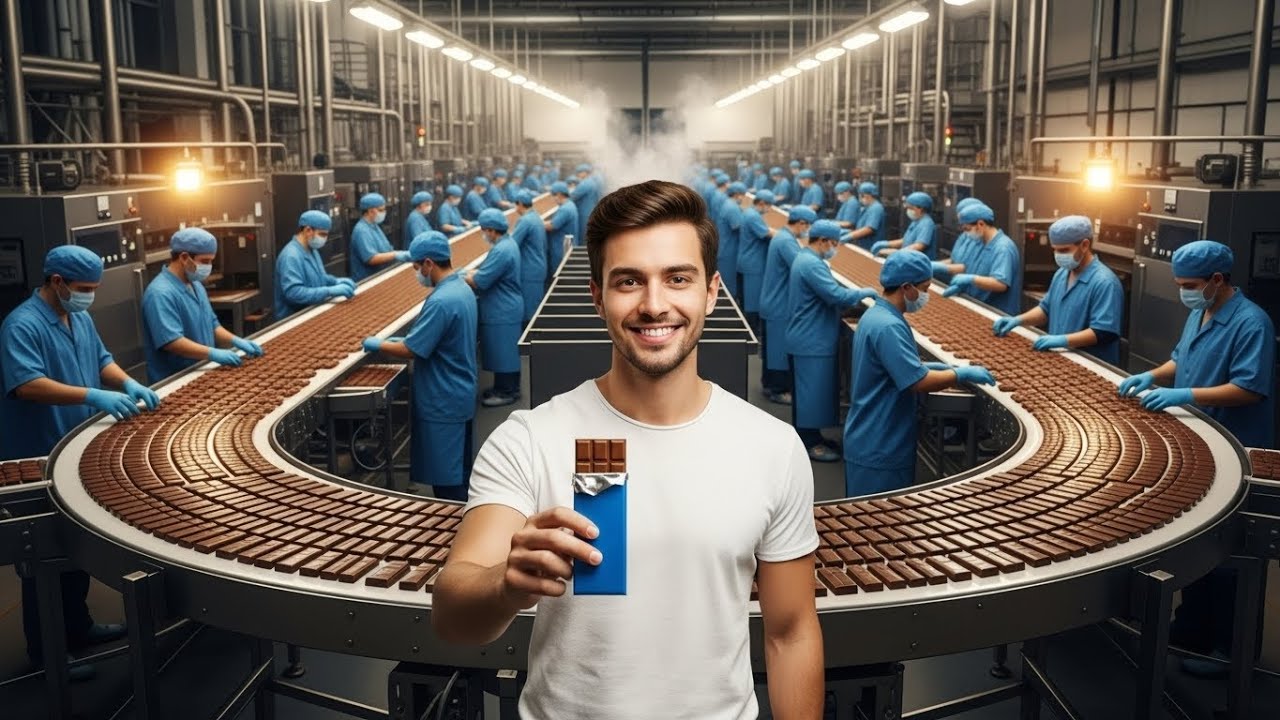 Inside a MrBeast Feastables Factory 😱 How Perfect Chocolate Is Made । InsideTheFactory Official
