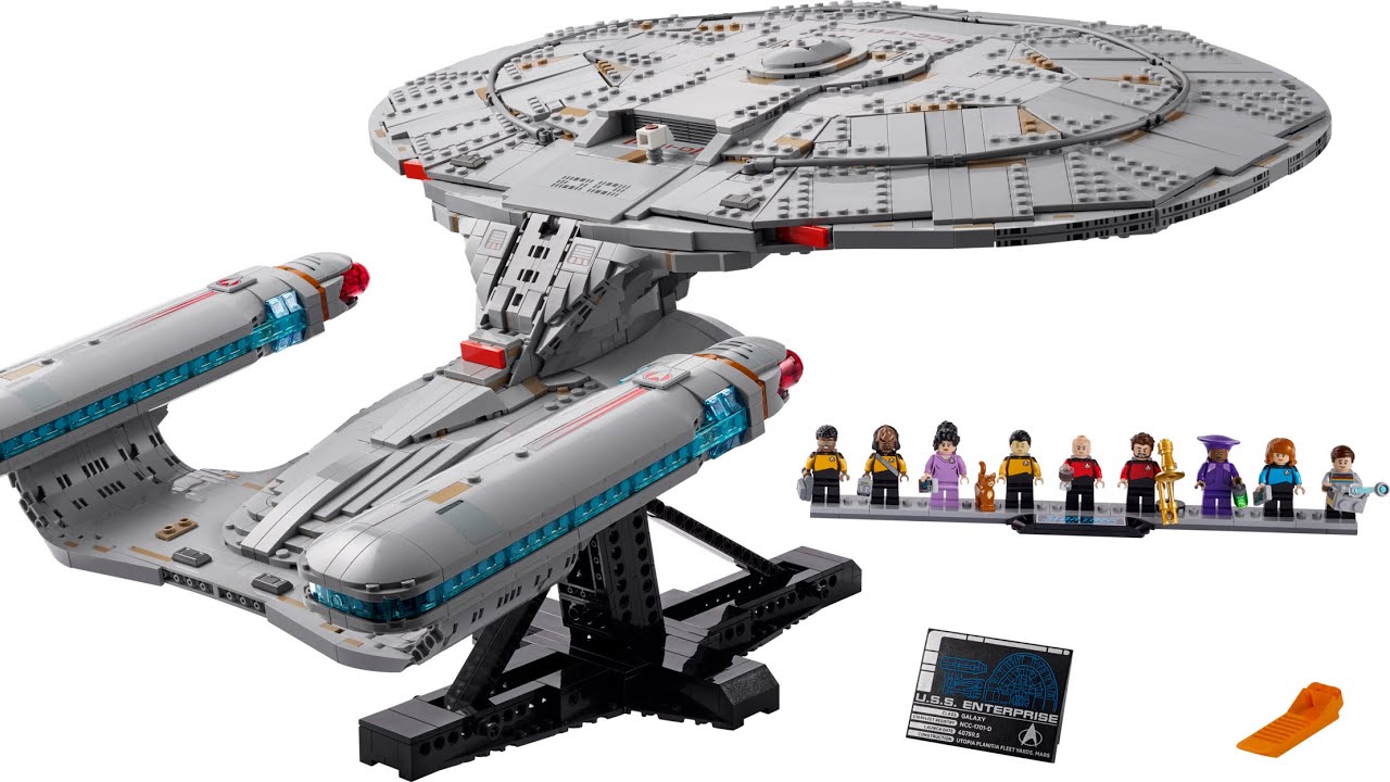@LEGO @StarTrekOfficial set #10356 STAR TREK: U.S.S. EnterpriseNCC-1701-D | build video | part 5
