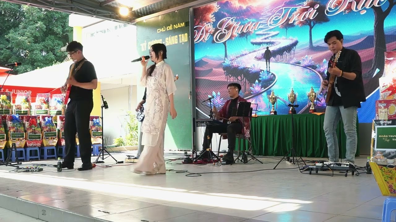 Đi giữa trời rực rỡ - Band Cover  |Hội Xuân THPT Phước Long 2026