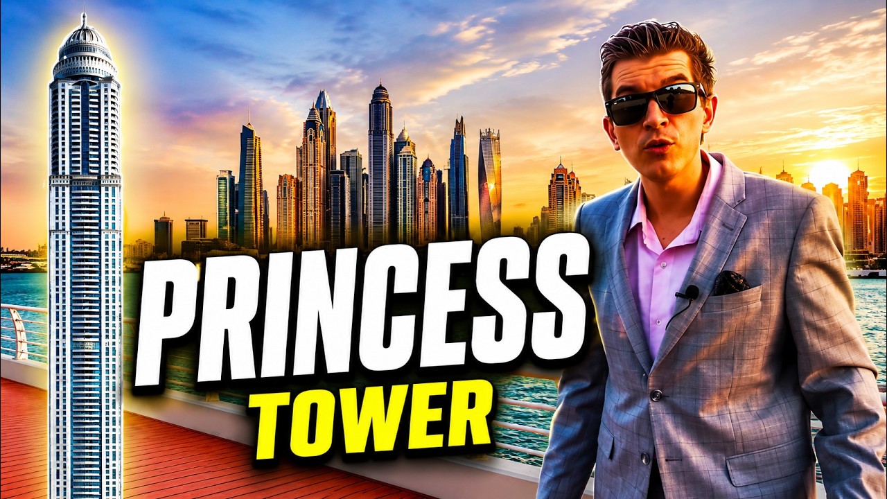 Smiling penthouse in 3rd tallest building in Dubai. Fair review of penthouse in Princess Tower
