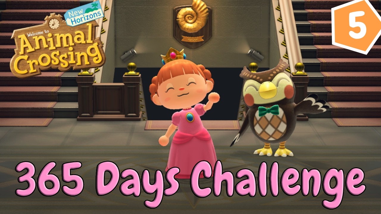 I COMPLETED the fossils! | 365 day challenge ACNH | Week 2 (day 6 to 13) #2