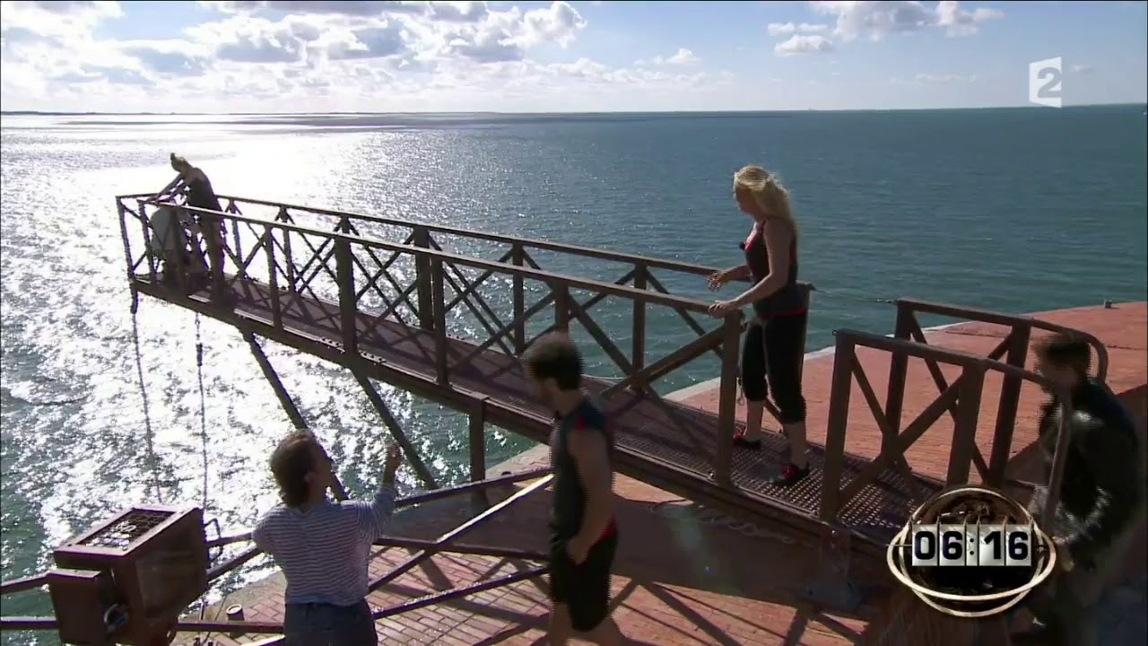 Le saut de l'ange Fort Boyard @Amandine Bourgeois