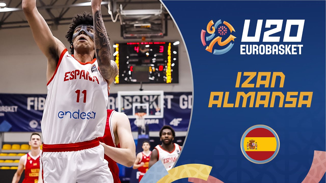 Izan Almansa 🇪🇸 | Player Highlights | FIBA U20 EuroBasket 2024