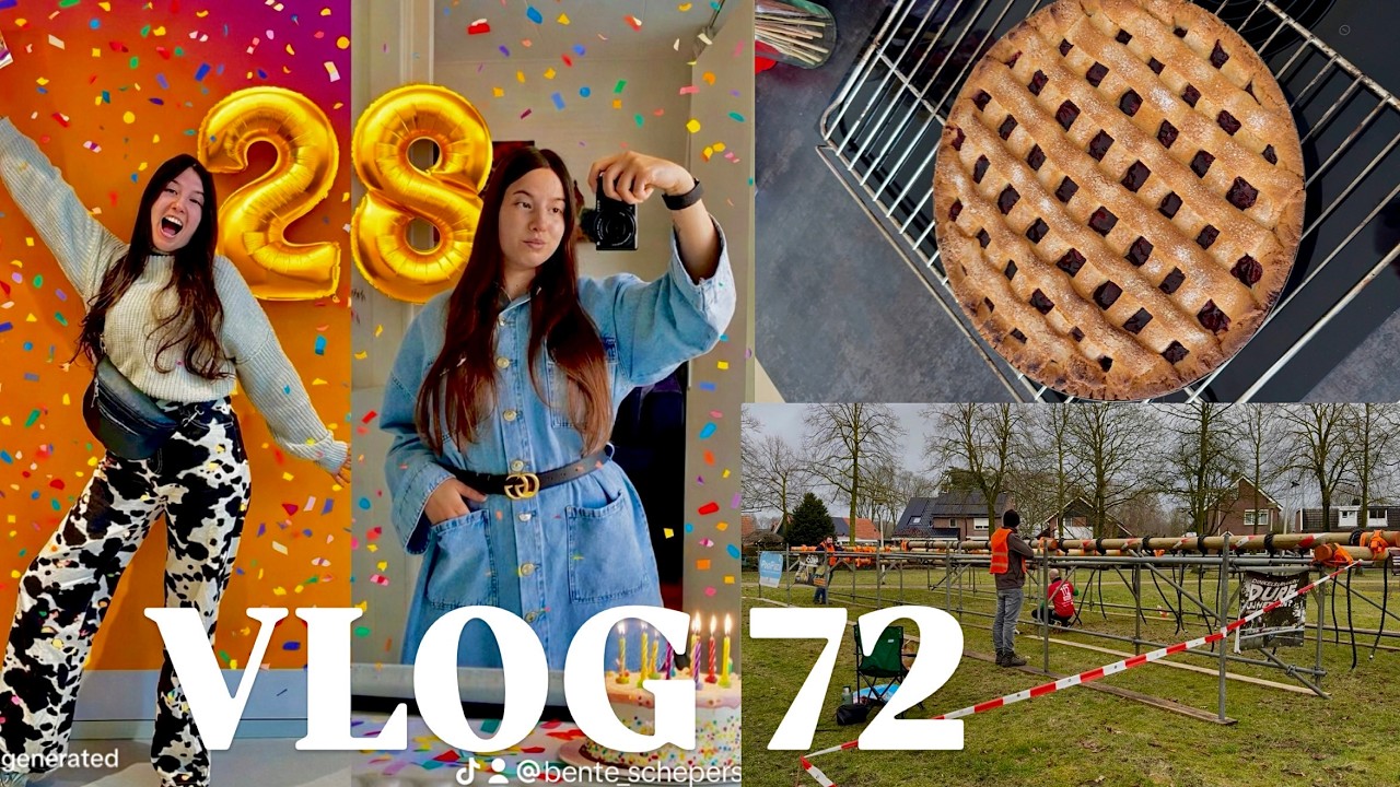 OPRUIM SESSIE, BIRTHDAYWEEK EN CHILLDAGJE | VLOG #72 (ENGLISH SUBTITLES)