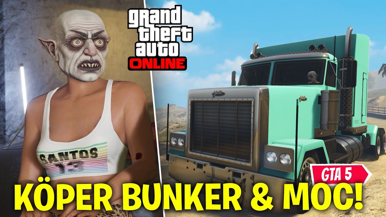 GTA ONLINE  - KÖPER EN BUNKER & MOC-LASTBIL! *BRA SÄTT ATT TJÄNA AFK-PENGAR*
