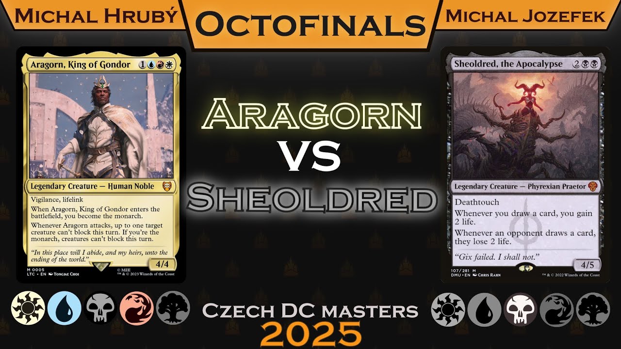 Арагорн против Шеолдреда — октафиналы Czech DC Masters 2025