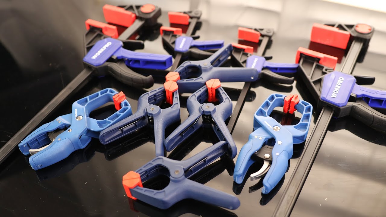 WORKPRO 10-Pack Clamps for Woodworking, 12