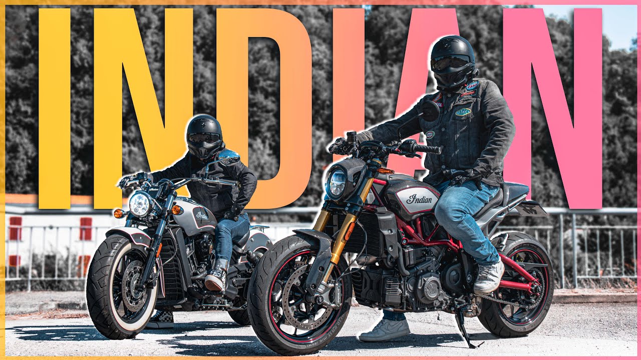 INDIAN C'EST DES MENTEURS - FTR 1200 R CARBON  - SCOUT SIXTY