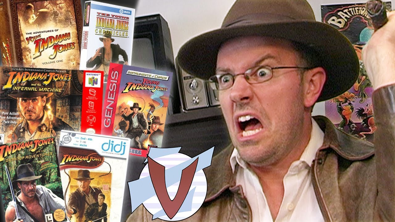 Indiana Jones: Crystal Skull и другие игры (PC, N64, GEN, NES) [AVGN 209 - RUS RVV]