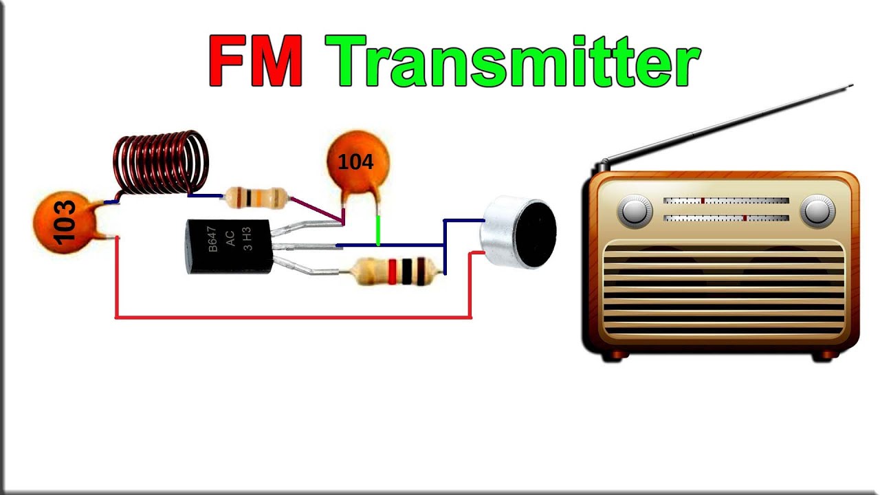 How to make Fm transmitter at Home | How To Make FM Microphone | DIY Fm Transmitter and Receiver