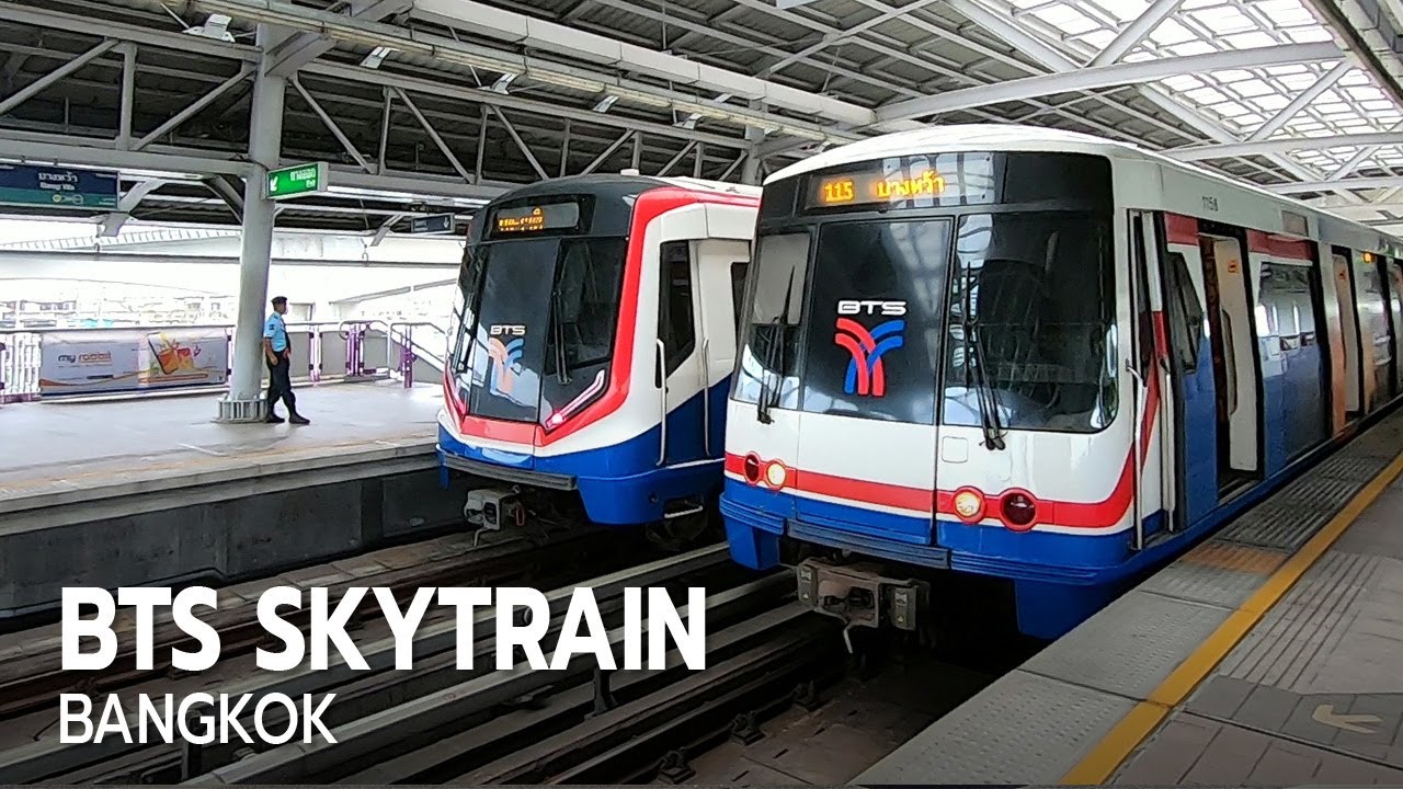 [Full Ride] BTS Silom Line Train: National Stadium - Bang Wa | Bangkok