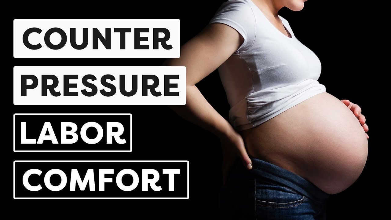 Double Hip Squeeze for Labor Comfort