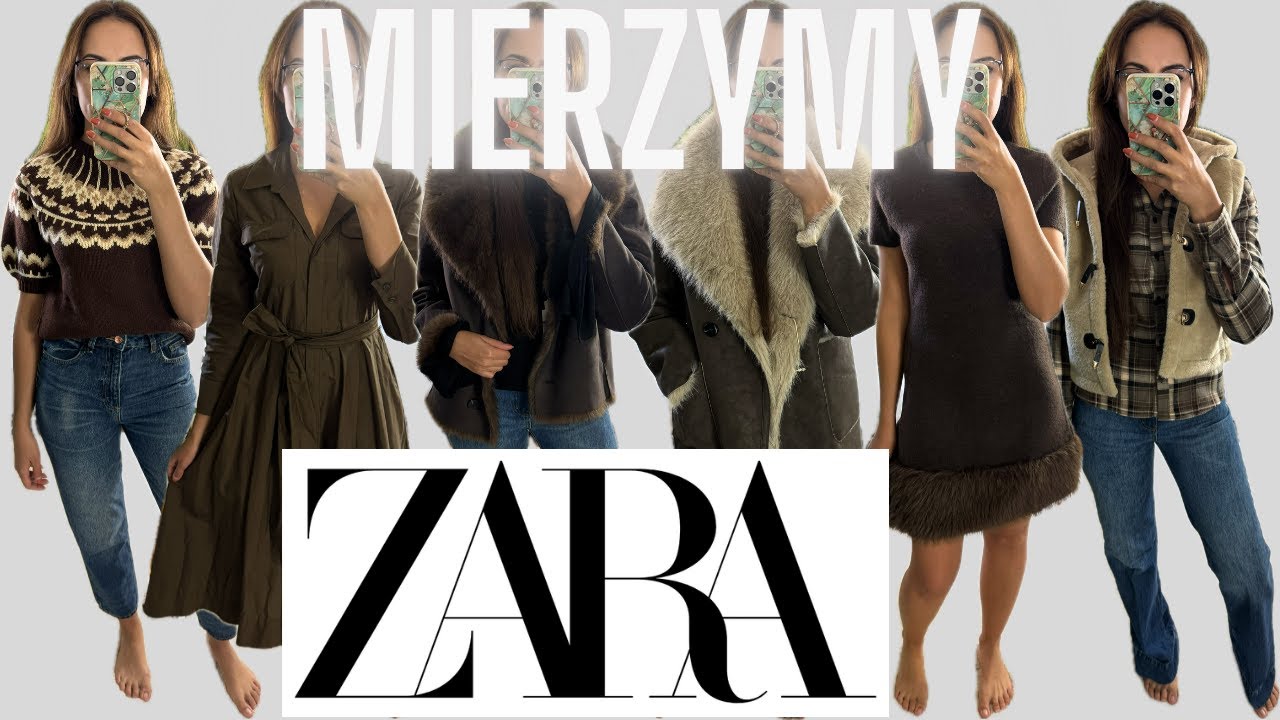 Jesienne NOWOŚCI z Zary #mierzymy Try On Haul 2025