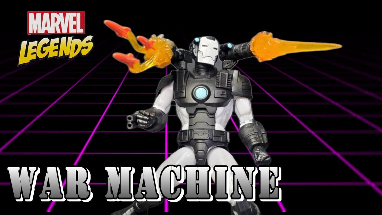 War Machine Iron Man - Retro Marvel Legends Action Figure Review