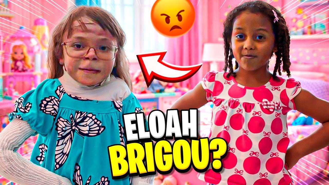 ELOAH BRIGOU SÉRIO COM A PRIMA | Dia a Dia com Amanda