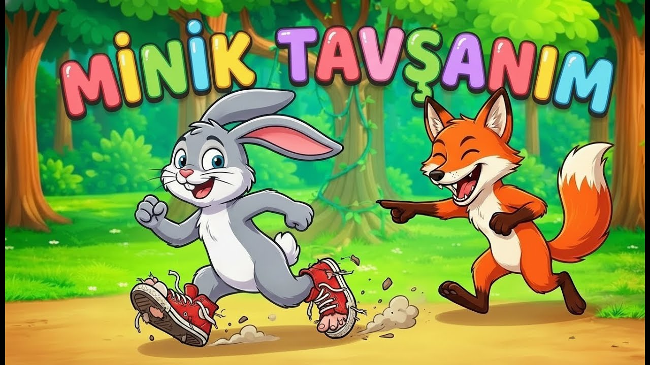 Tavşanım Tavşanım Minik Tavşanım - Eğlenceli Bebek ve Çocuk Şarkısı - Tavşan Şarkısı