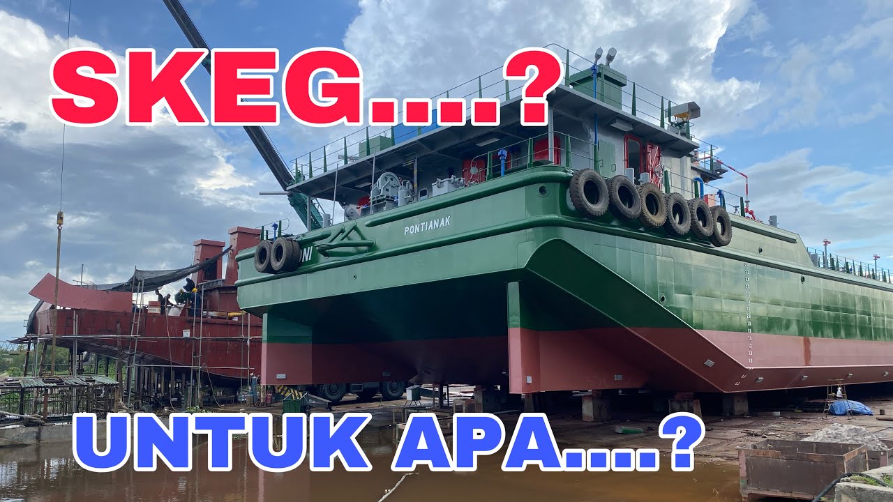 Fungsi Skeg pada Kapal Jenis Tongkang dan Tug Boat