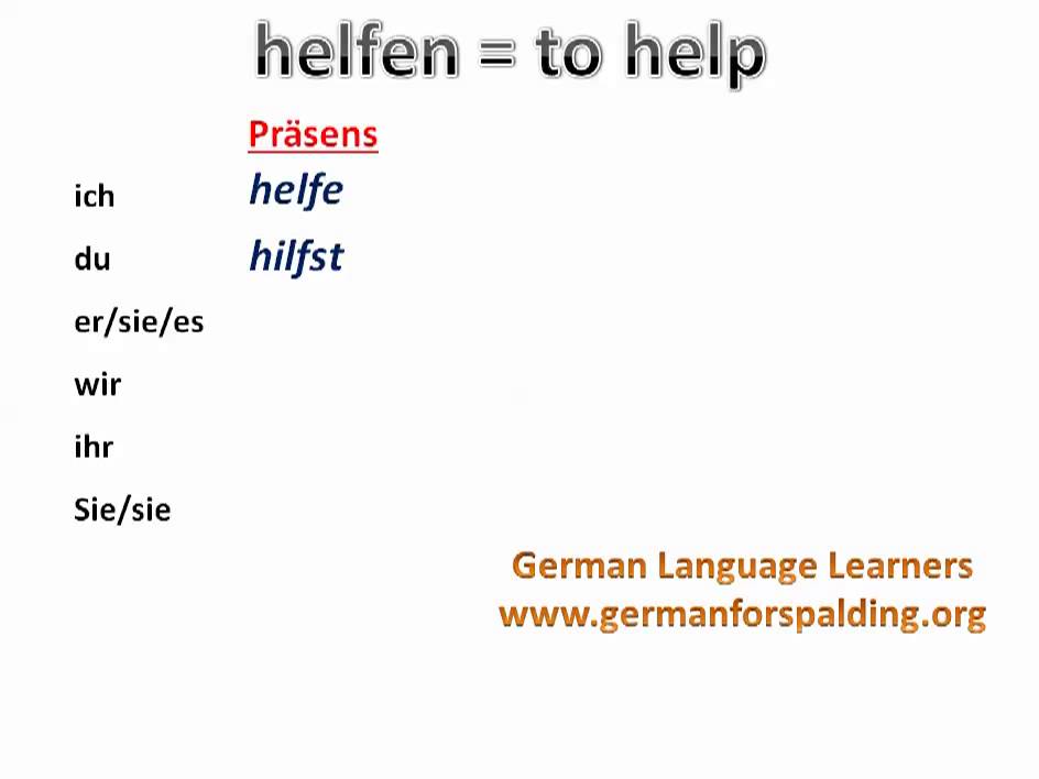 Basic German Verbs Volume II - www.germanforspalding.org