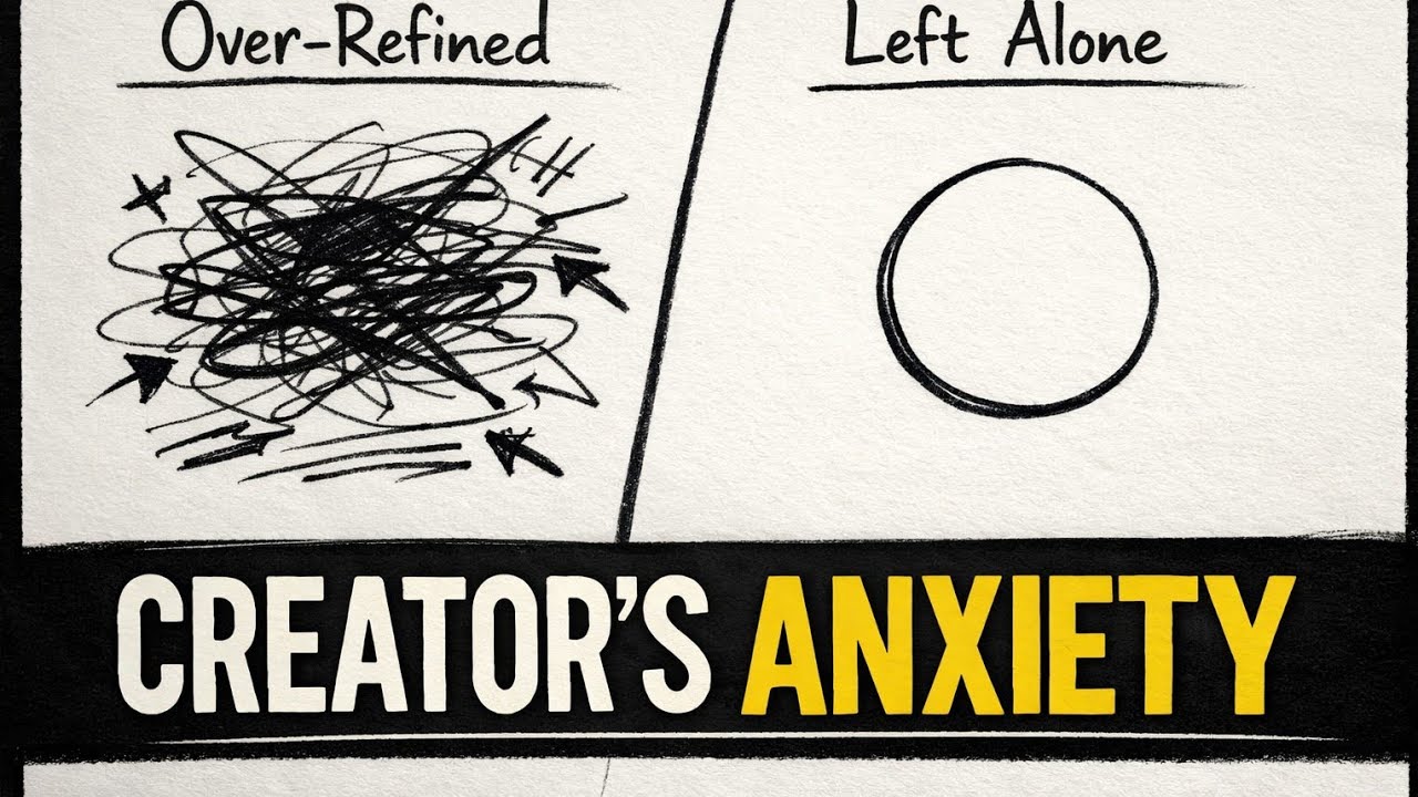 Creator's Anxiety - why you can't leave your creations alone. 