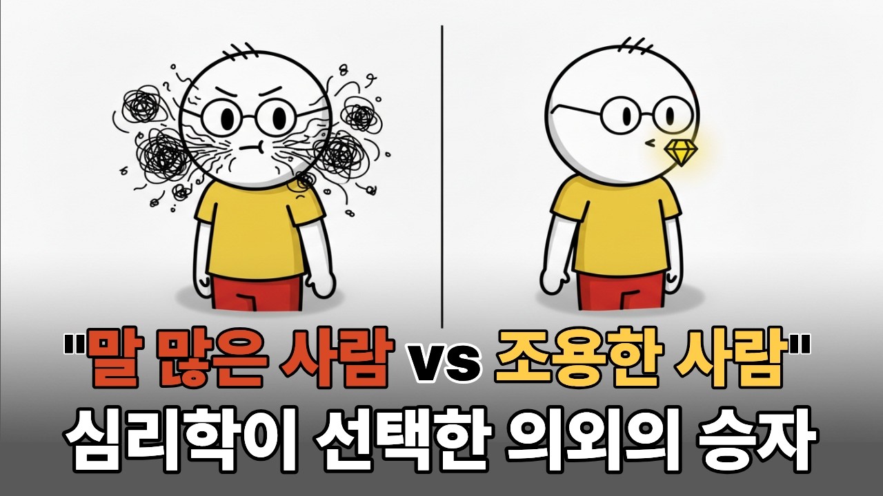 말 많은 사람 vs 조용한 사람, 심리학은 '의외의 인물'을 선택했습니다.