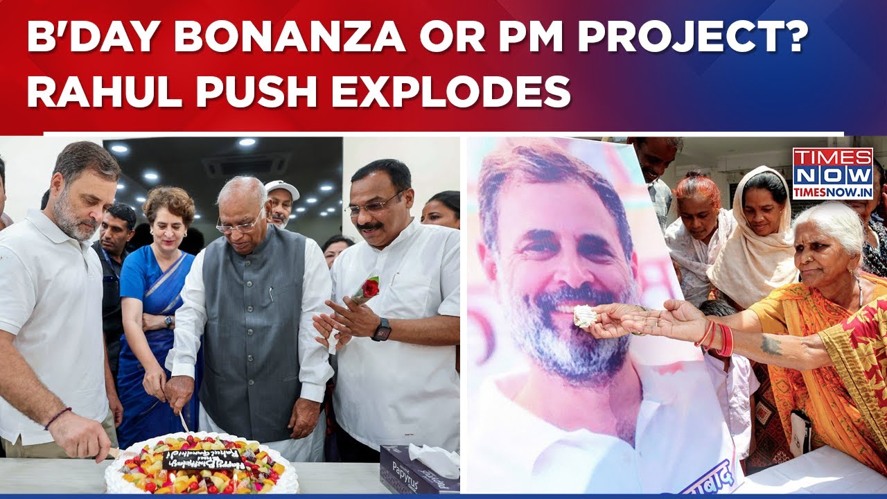 Birthday Or PM Campaign? Congress Pushes Rahul, BJP Flags Parshuram Poster Controversy