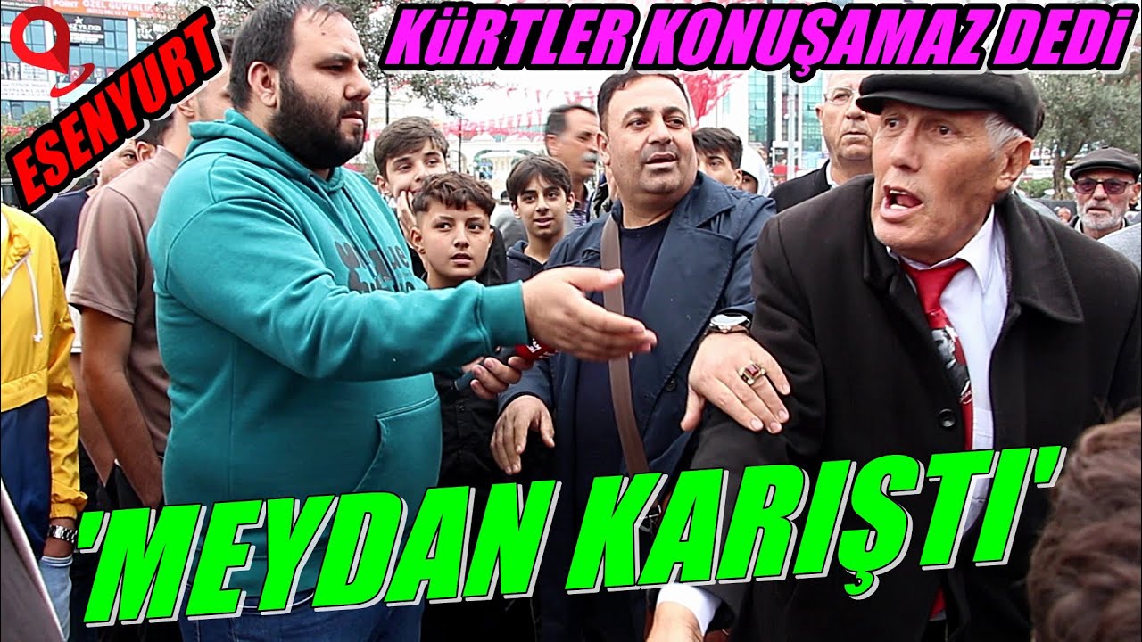 'K&uuml;rtlerin Konuşma Hakkı' Yok Dedi | MEYDAN KARIŞTI | İhtiyar Moruklar | Sokak R&ouml;portajları
