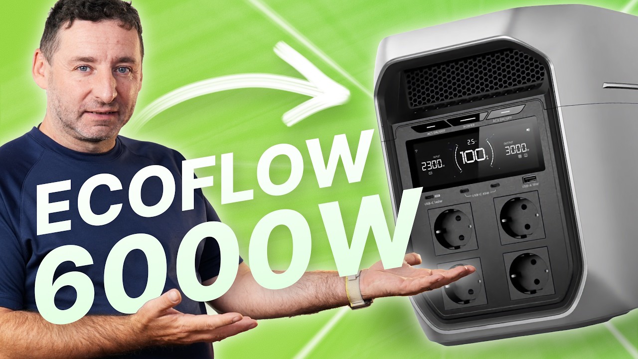 EcoFlow DELTA 3 Max Plus: Bateriová stanice pro opravdu náročné (Alisczech vol. 1262)