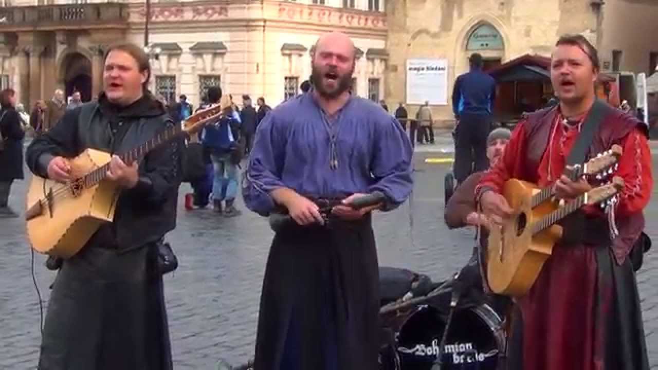 Bohemian Bards live in Prague's Old Town Square