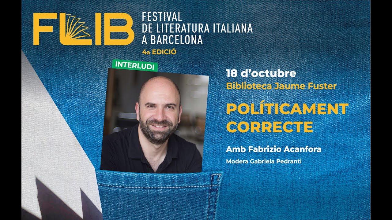 FLIB 2025. Politicament correcte. Amb Fabrizio Acanfora
