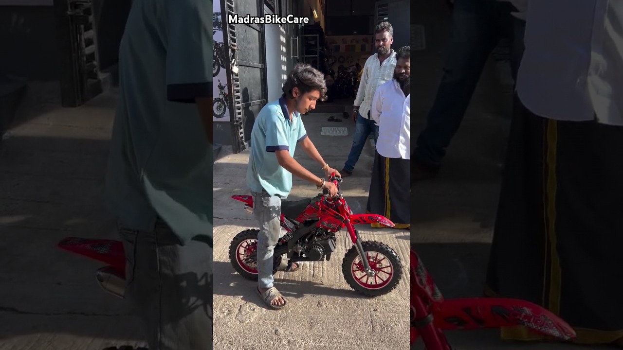 KIDS DIRT BIKES AVAILABLE AT MADRAS BIKE CARE #dirtbike #chennai #madrasbikecare