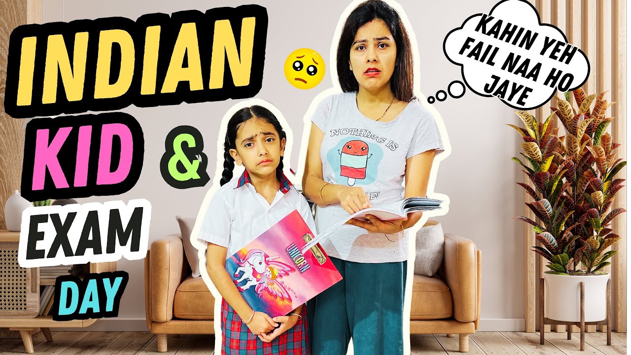 Every Indian Kid & Exam Day | Exam Day | Exam Day Vlog | Moral Story in Hindi | Samayra Narula |