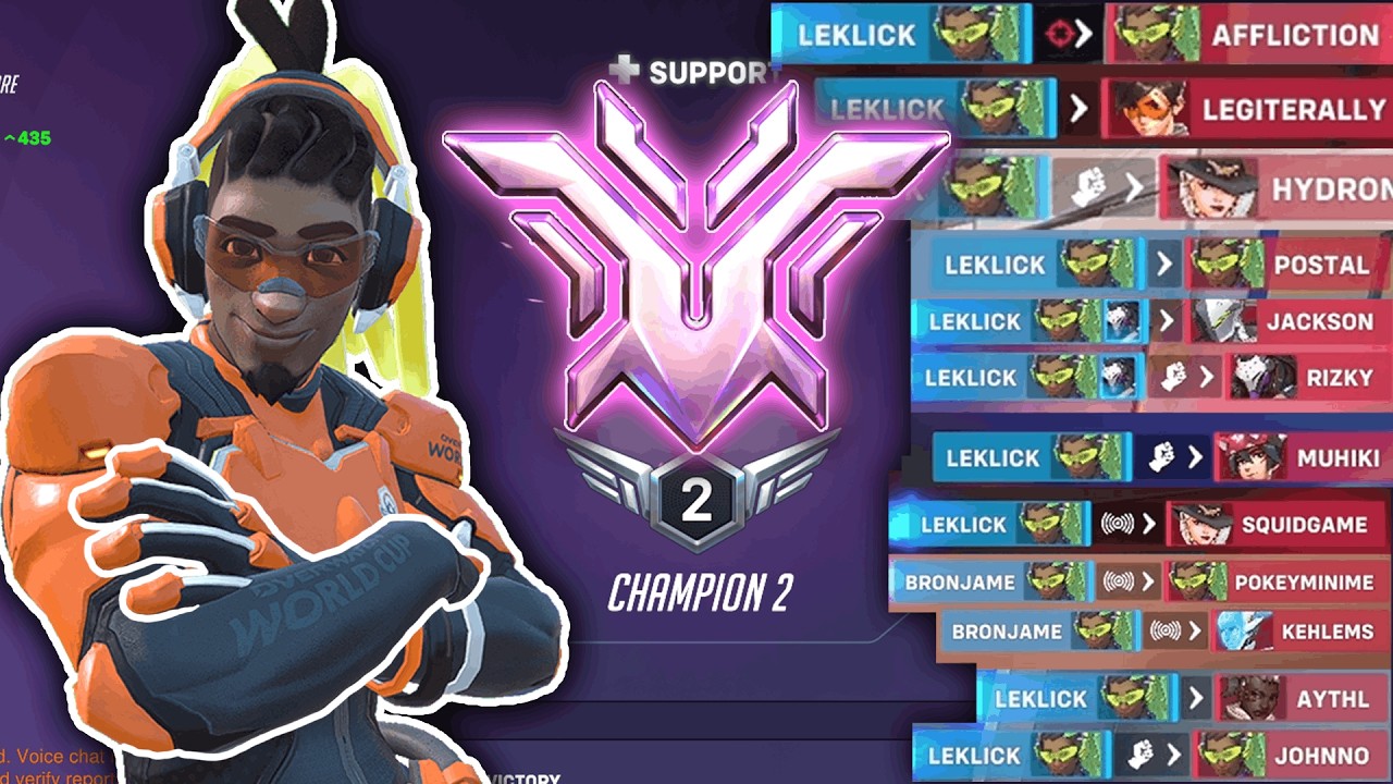 The Highest Ranked Lucio One-trick | Top 500 Lucio Montage