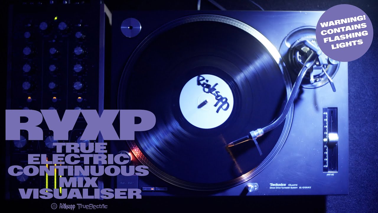 Röyksopp - True Electric | Continuous Mix Visualiser *Contains Flashing Lights*