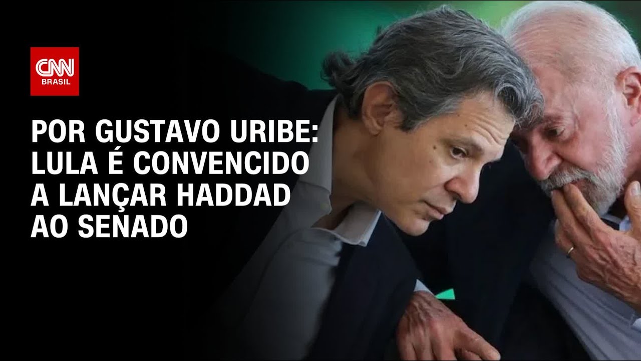 Lula é convencido a lançar Haddad ao Senado | BASTIDORES CNN