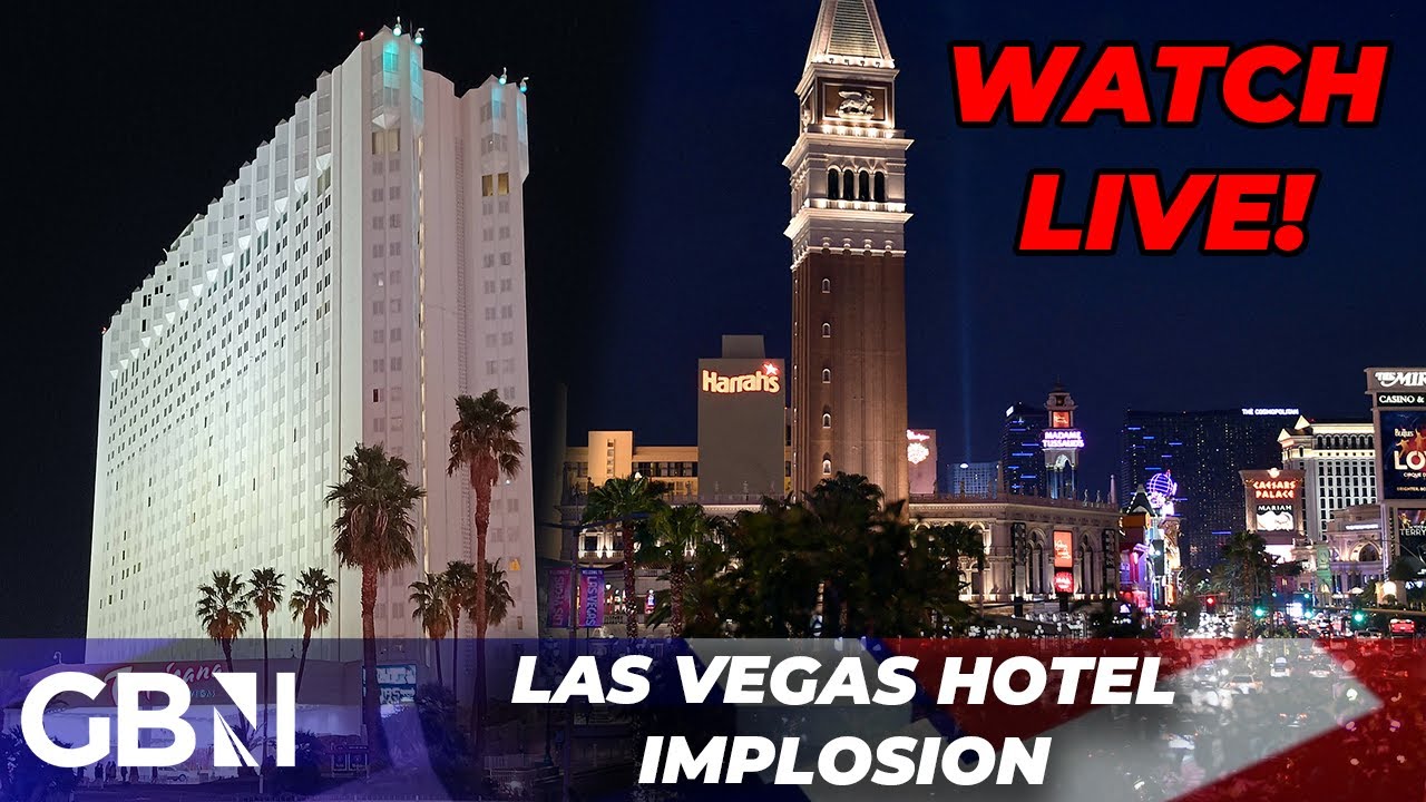 WATCH LIVE: Legendary hotel and casino Tropicana Las Vegas is imploded