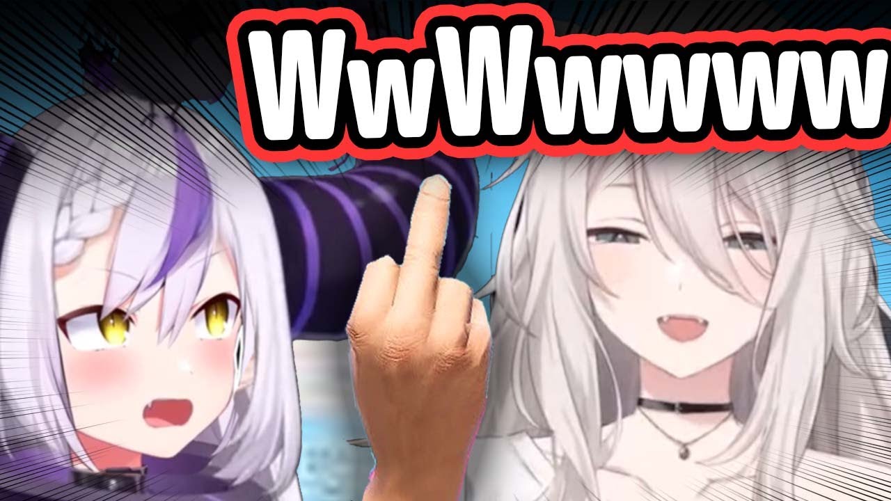 Botan Gives Laplus The Middle Finger【Hololive】