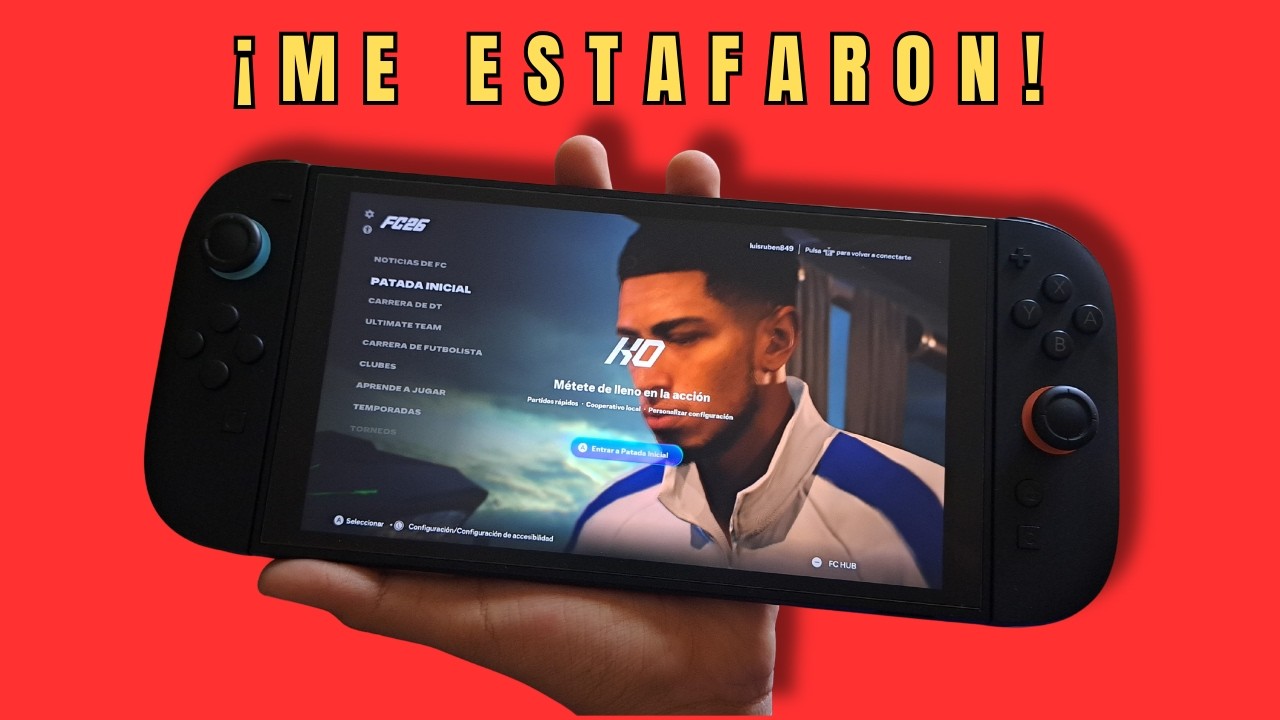 COMPRÉ el EA FC 26 para Nintendo Switch 2 y ES EL PEOR JUEGO (¿Vale la pena?)