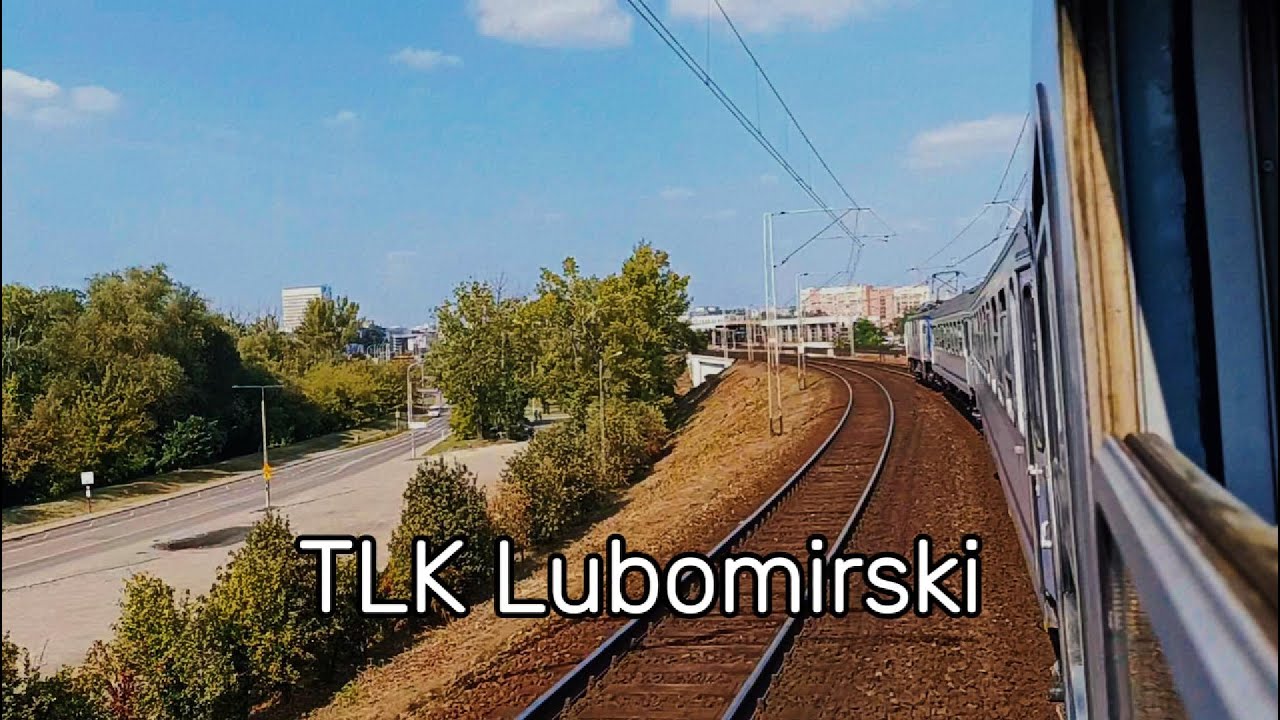 3 stacje Warszawy z okna pociągu TLK ||Przejazd z Zachodniej na Wschodnią||