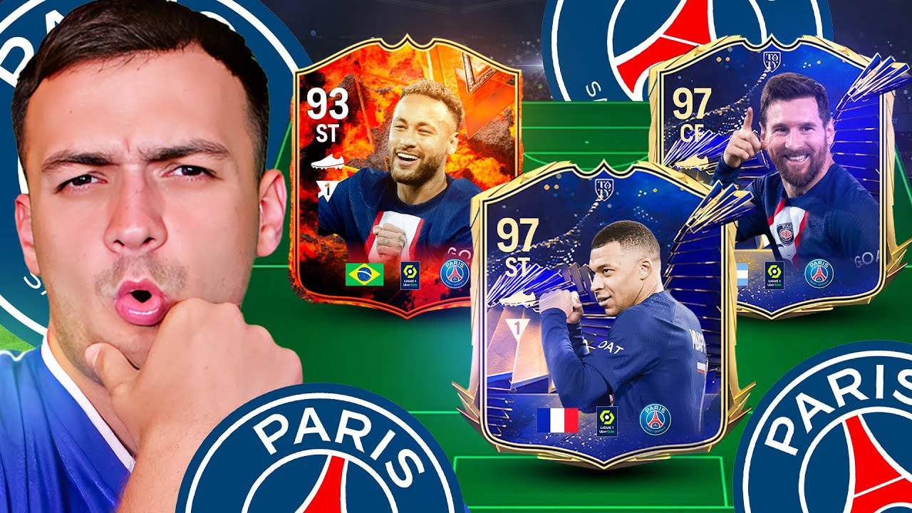I Got 20-0 w/ A 40 Million Coin PSG Past & Present Team!!